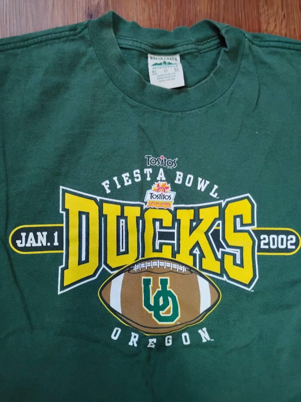 Vintage Oregon Ducks Fiesta Bowl 2002 T-Shirt